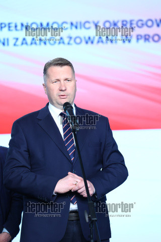 Konferencja członków Ruchu Kontroli Wyborów