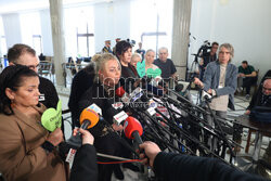 Protest osób z niepełnosprawnością w Sejmie