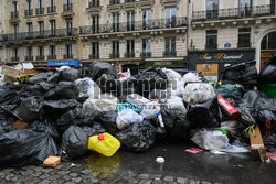 Strajk smieciarzy w Paryzu