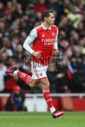 Jakub Kiwior w meczu Arsenal FC v Crystal Palace - Premier League
