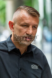 Tomasz Adamek przed studiem DDTVN
