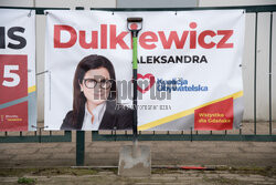 Kampania samorządowa - plakaty