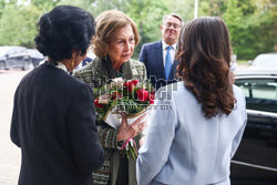 Królowa Hiszpanii i księżniczka Jordanii w Krakowie