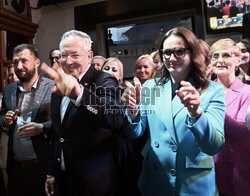 Wieczór wyborczy Małopolskiej PO - KO