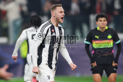 UEFA Liga Mistrzow 2024/2025  Juventus FC - PSV Eindhoven