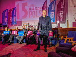 Adrian Zandberg w Łodzi