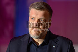 Adrian Zandberg w Łodzi