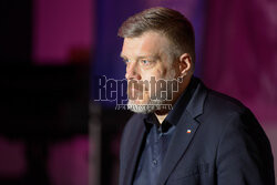 Adrian Zandberg w Łodzi
