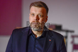 Adrian Zandberg w Łodzi