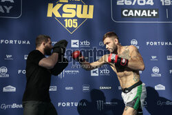 Media Trening Show przed XTB KSW 105