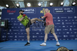 Media Trening Show przed XTB KSW 105