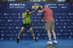 Media Trening Show przed XTB KSW 105