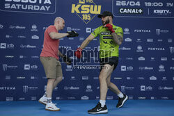 Media Trening Show przed XTB KSW 105