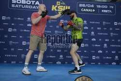 Media Trening Show przed XTB KSW 105