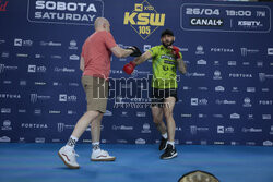 Media Trening Show przed XTB KSW 105