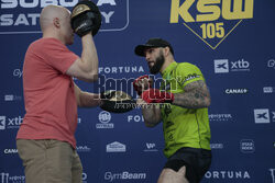 Media Trening Show przed XTB KSW 105