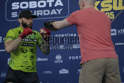 Media Trening Show przed XTB KSW 105