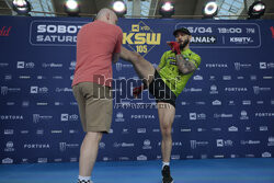 Media Trening Show przed XTB KSW 105