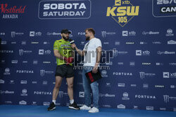Media Trening Show przed XTB KSW 105