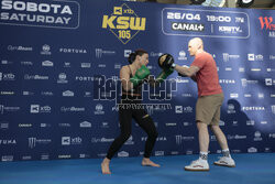 Media Trening Show przed XTB KSW 105