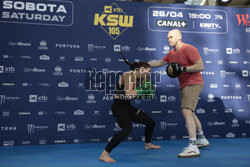 Media Trening Show przed XTB KSW 105