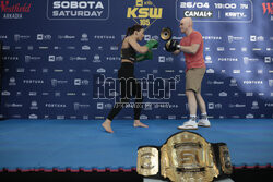 Media Trening Show przed XTB KSW 105