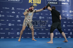 Media Trening Show przed XTB KSW 105