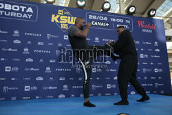 Media Trening Show przed XTB KSW 105
