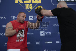Media Trening Show przed XTB KSW 105