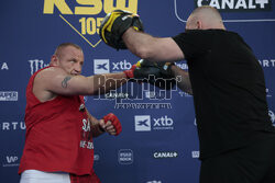 Media Trening Show przed XTB KSW 105