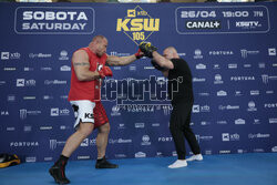 Media Trening Show przed XTB KSW 105