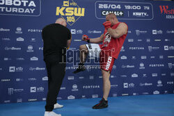 Media Trening Show przed XTB KSW 105
