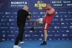 Media Trening Show przed XTB KSW 105