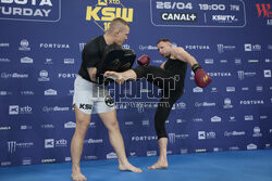 Media Trening Show przed XTB KSW 105
