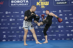 Media Trening Show przed XTB KSW 105