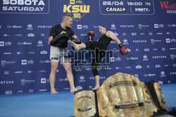 Media Trening Show przed XTB KSW 105