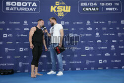 Media Trening Show przed XTB KSW 105