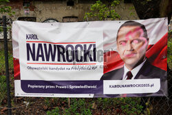 Plakaty wyborcze 2025
