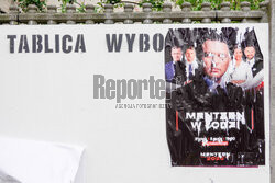 Plakaty wyborcze 2025