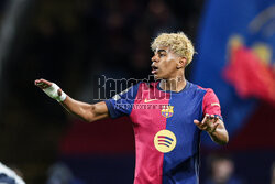 Półfinal UEFA Ligi Mistrzow 2024/2025  FC Barcelona - Inter Mediolan