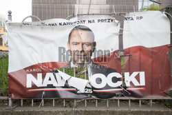 Plakaty wyborcze 2025