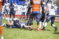 Futbol amerykański AZS UWM Olsztyn Lakers - Warsaw Eagles
