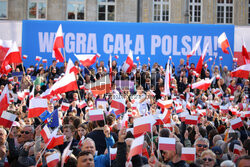 Wiec Rafała Trzaskowskiego we Wrocławiu