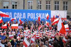 Wiec Rafała Trzaskowskiego we Wrocławiu