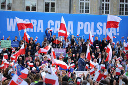 Wiec Rafała Trzaskowskiego we Wrocławiu