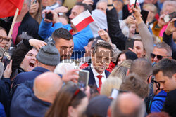 Wiec Rafała Trzaskowskiego we Wrocławiu