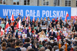 Wiec Rafała Trzaskowskiego we Wrocławiu