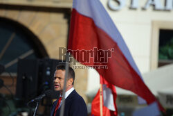 Wiec Rafała Trzaskowskiego we Wrocławiu