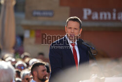 Wiec Rafała Trzaskowskiego we Wrocławiu