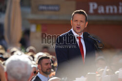 Wiec Rafała Trzaskowskiego we Wrocławiu